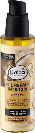 Balea PROFESSIONAL Oil Repair Intensiv 100ml 헤어오일 공식 제품 사진
